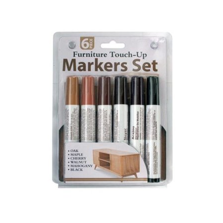 KOLE IMPORTS Kole Imports HH616-6 Furniture Touch-Up Markers Set - Pack of 6 HH616-6